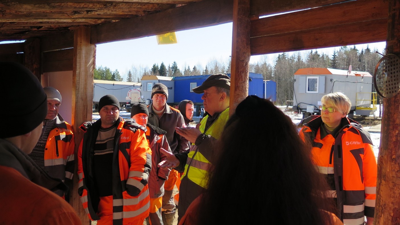 Администрация и профком СЛПК провели совместный выезд на вахту лесозаготовителей