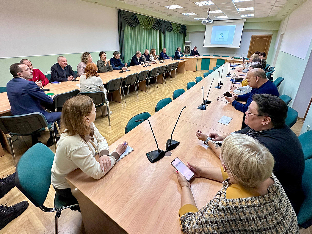 Рабочее совещание в администрации Эжвинского района