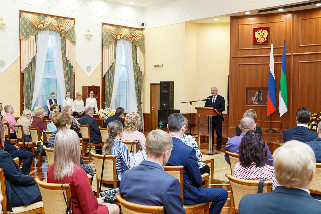 Торжественная церемония поздравления с Днем работников леса в Коми